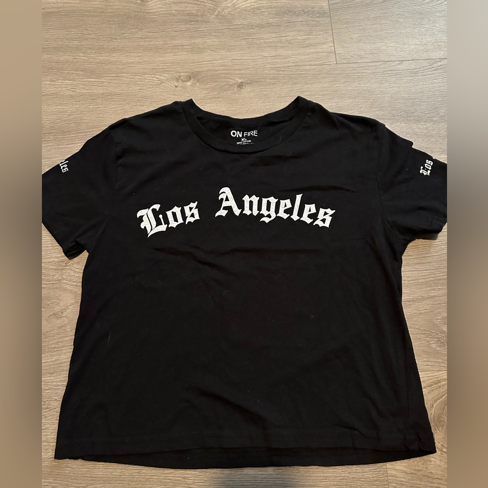 Los Angeles cropped shirt